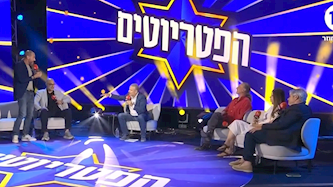 פליישמן נעמד לעזוב את האולפן, צילום: מסך, ערוץ 14